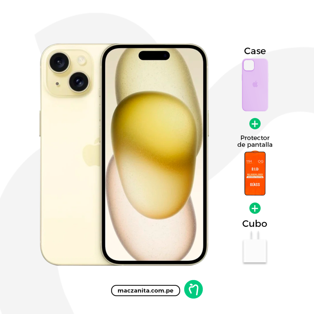 iPhone 15 Amarillo 128 GB