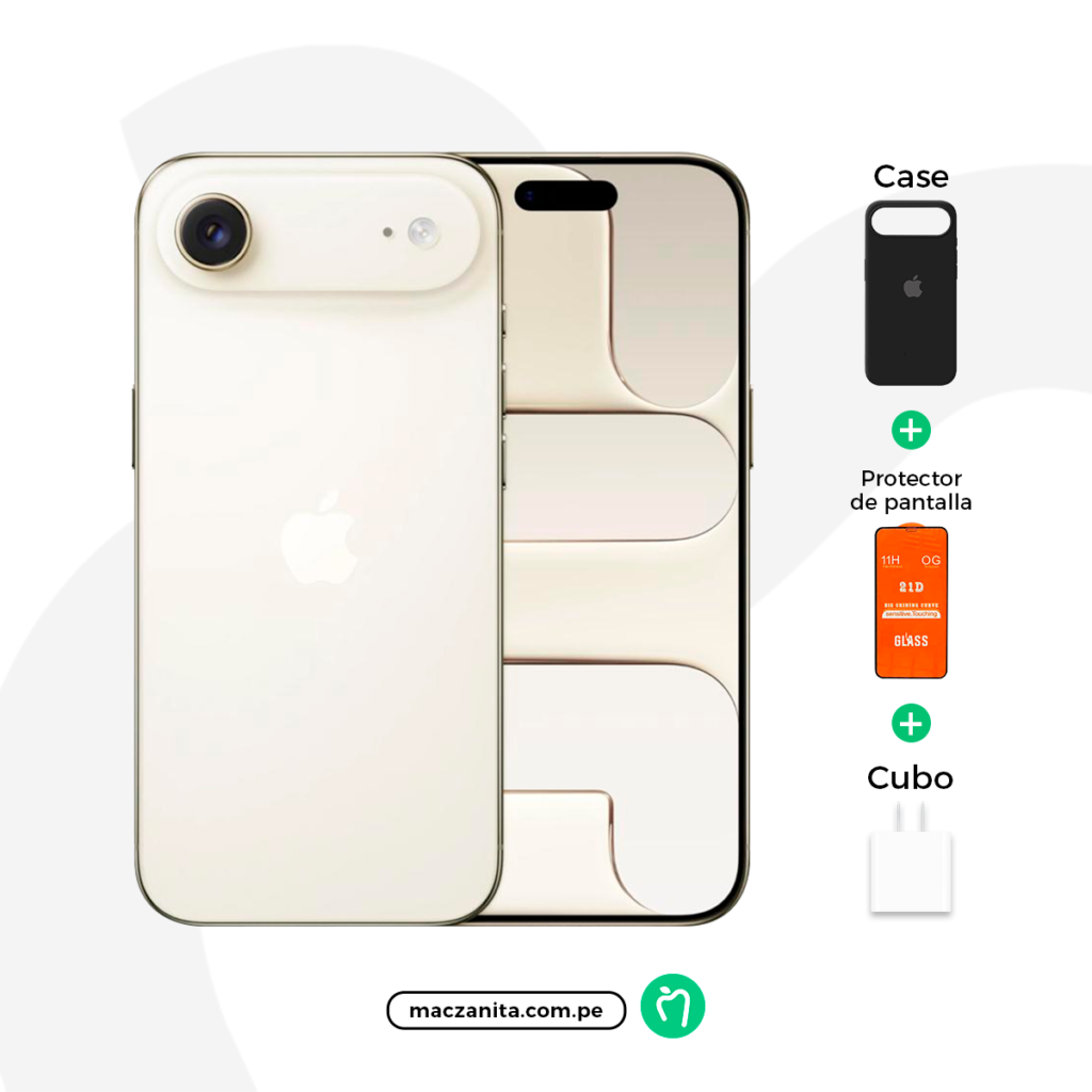 iPhone 17 Air Dorado claro 256 GB eSIM