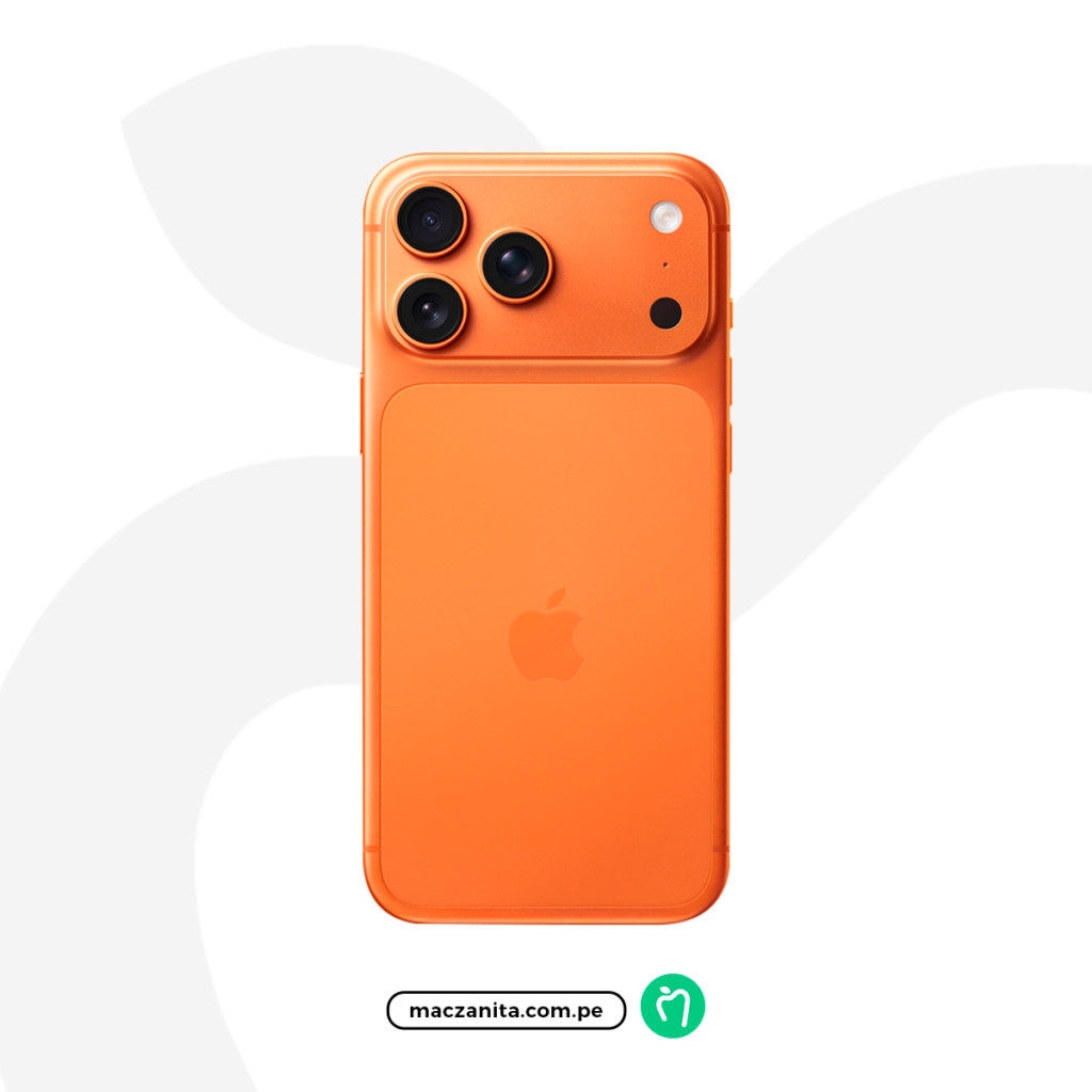 iPhone 17 Pro Naranja Cósmico 256 GB Chip Físico