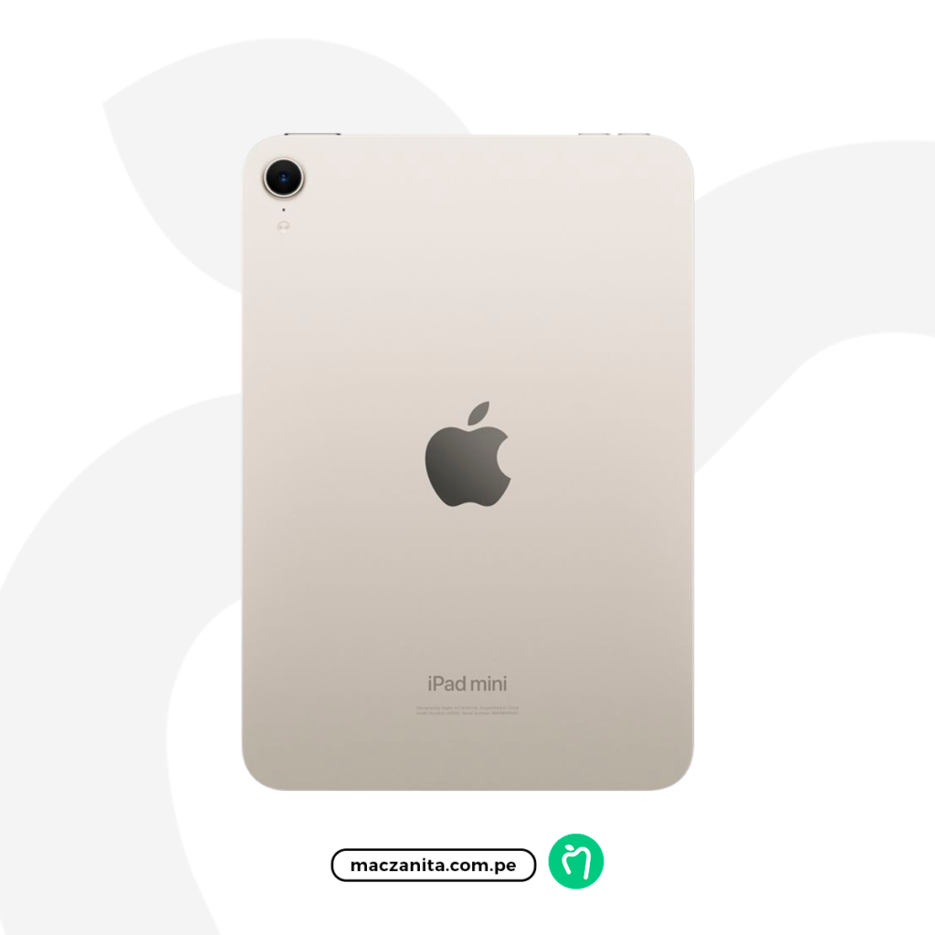 ipad-mini7ma-blanco-maczanita (3) iPad Mini 7ma Gen. A17 Pro Blanco estrella