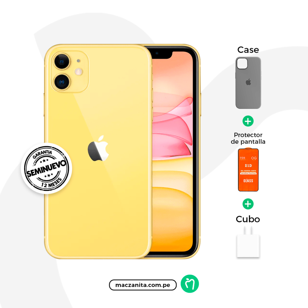 iPhone 11 Amarillo 64 GB