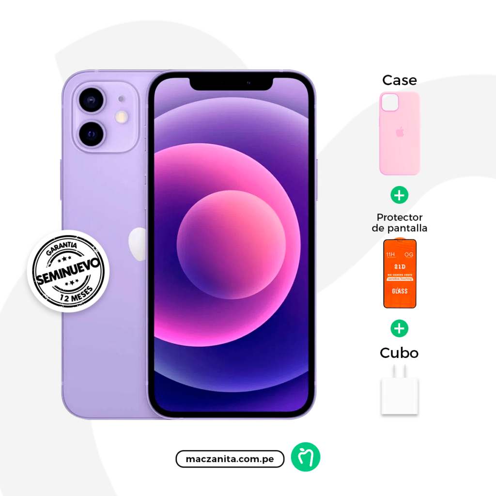 iPhone 12 Morado 128 GB