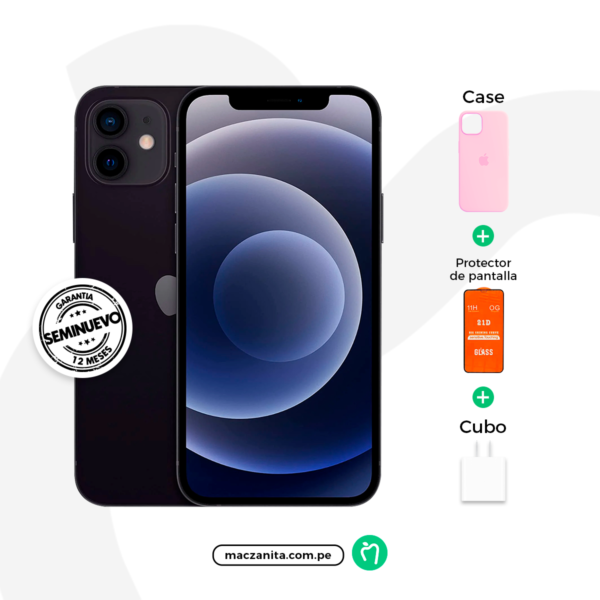 iPhone 12 Negro 64 GB