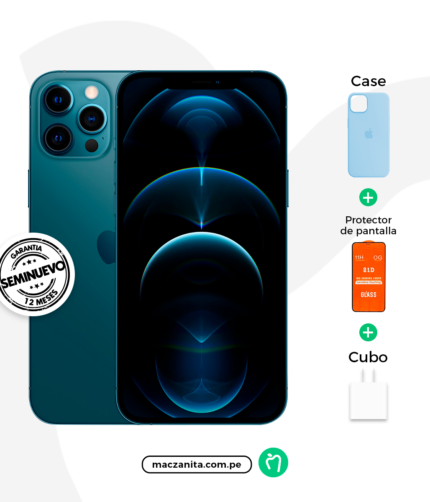iPhone 12 Pro Max Azul pacífico 128 GB | Seminuevo