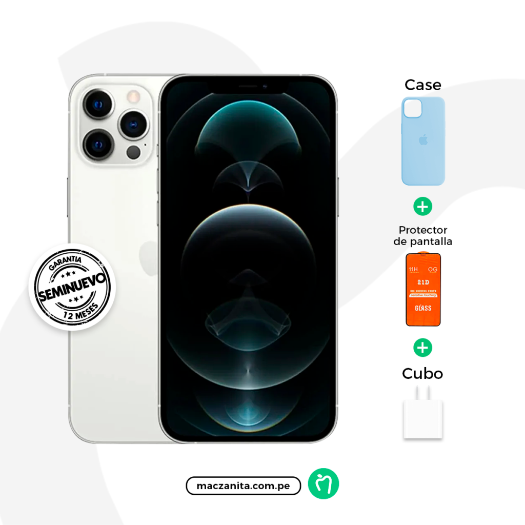 iPhone 12 Pro Max Plata 128 GB