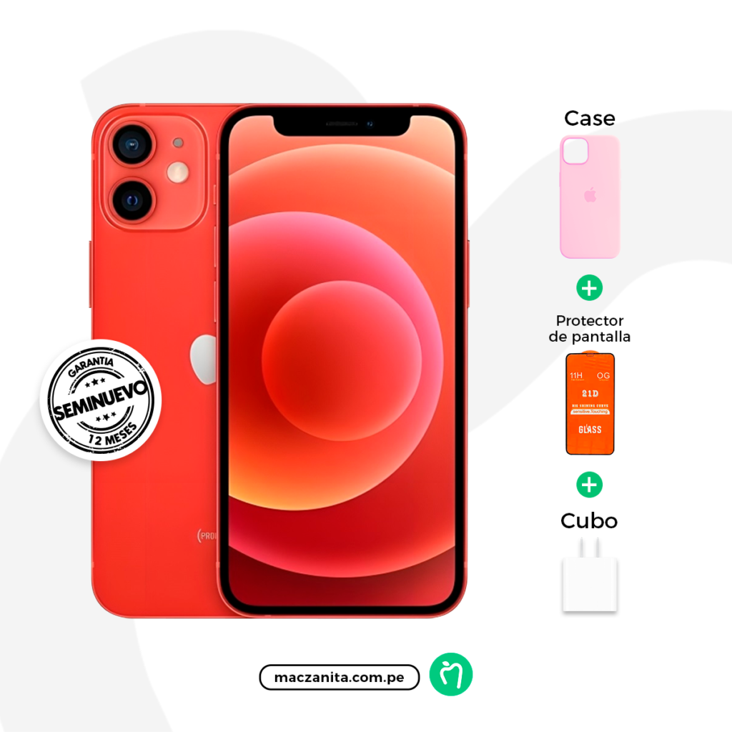 iPhone 12 Rojo 128 GB