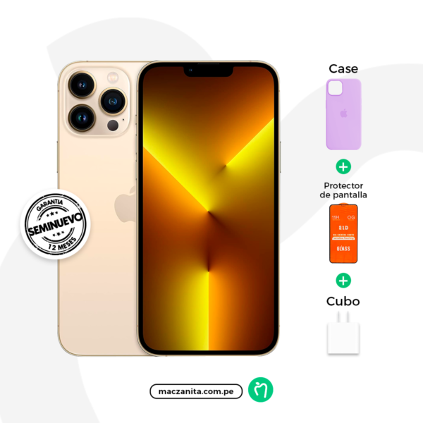 iPhone 13 Pro Max Dorado 128 GB