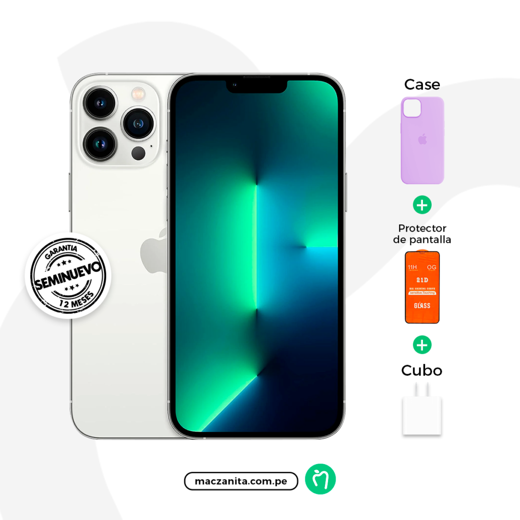 iPhone 13 Pro Max Plata 128 GB