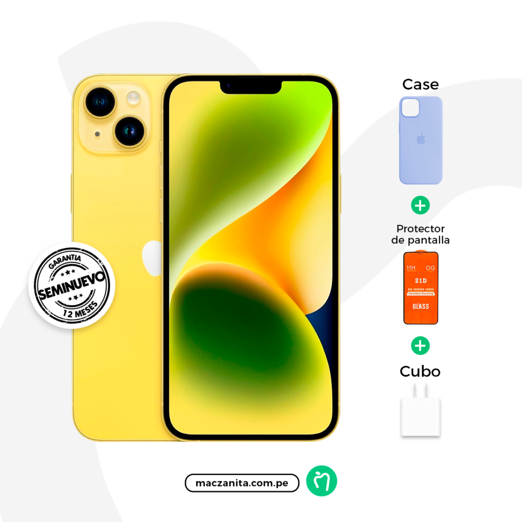 iPhone 14 Amarillo 128 GB