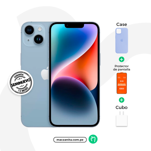 iPhone 14 Azul claro 128 GB