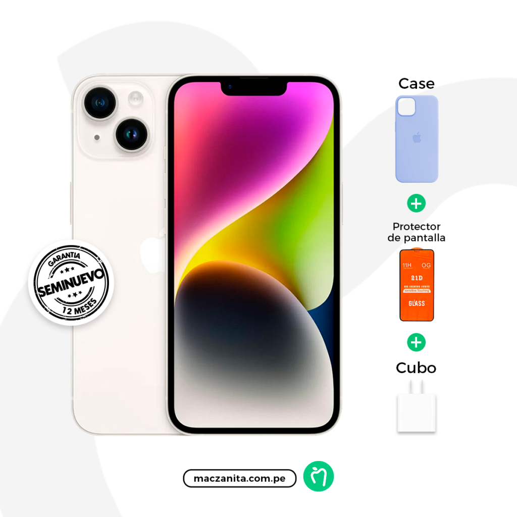 iPhone 14 Blanco 128 GB