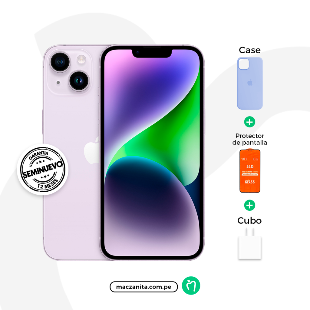 iPhone 14 Morado 128 GB