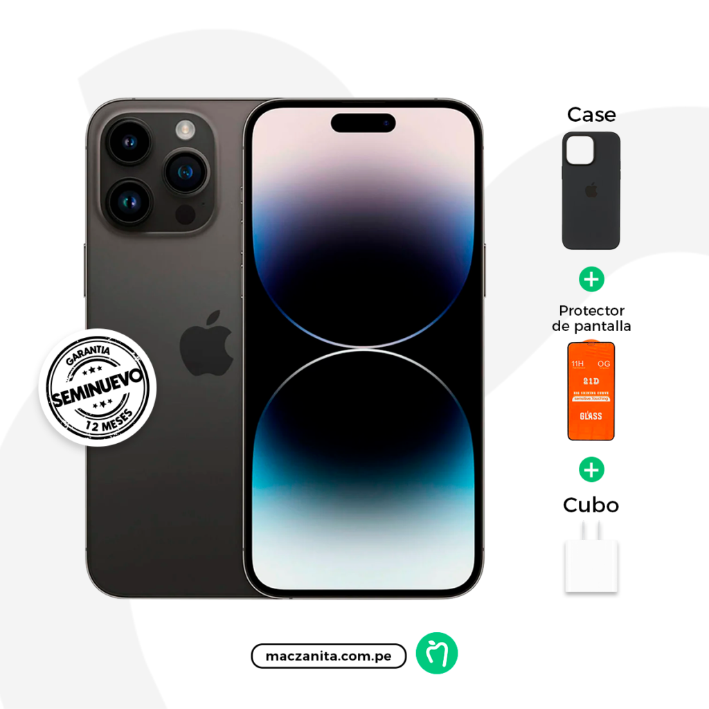 iPhone 14 Pro Negro espacial 128 GB