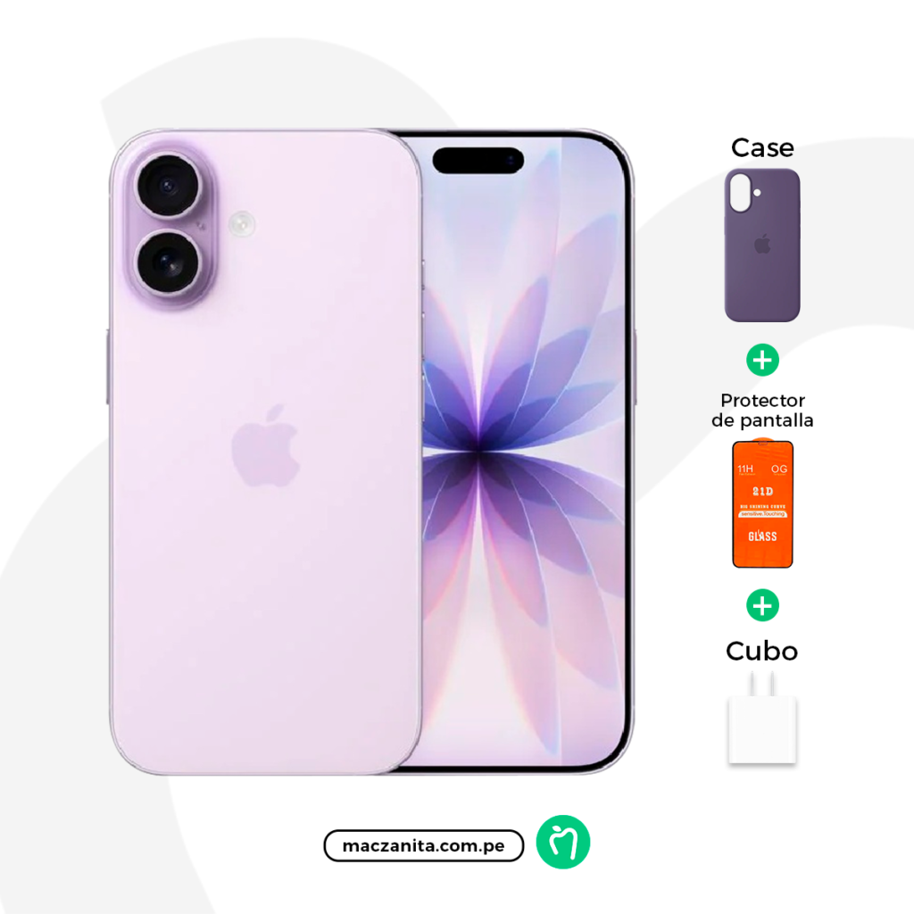 iPhone 17 Lavanda 256 GB Chip Físico