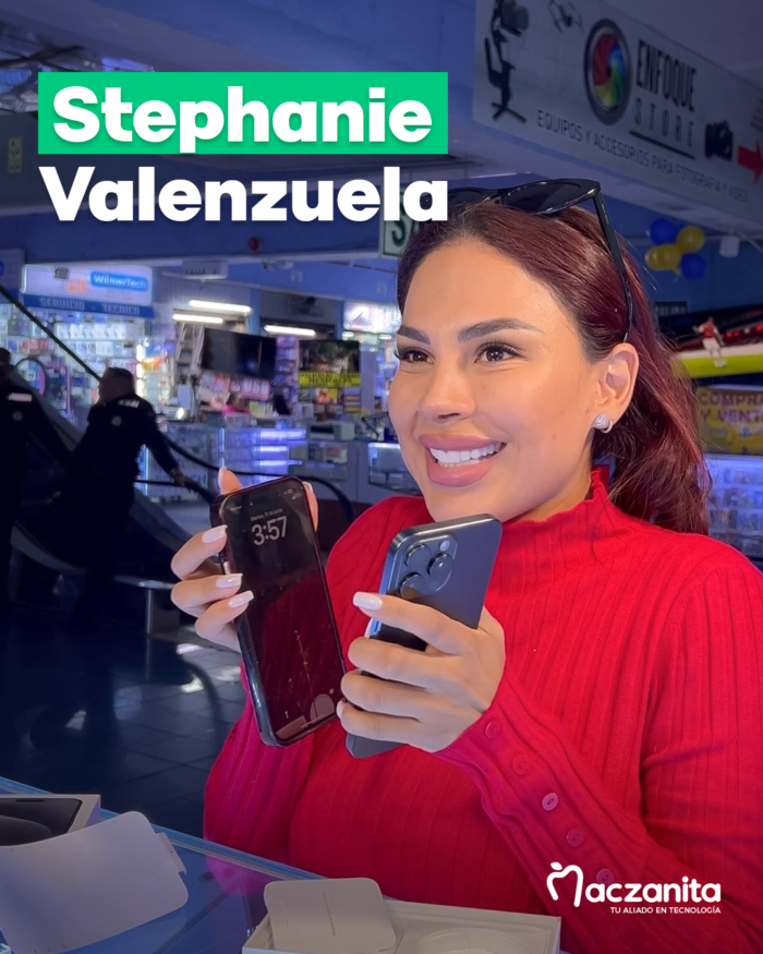 Tefi Valenzuela en Maczanita