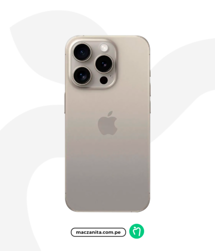 iPhone 15 Pro Max Titanio natural 256 GB Chip Físico
