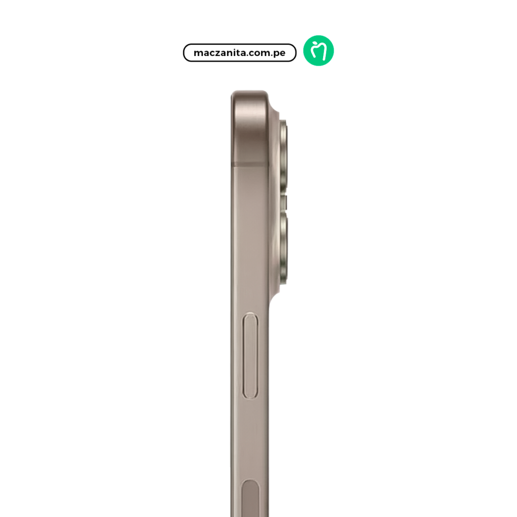 iPhone 15 Pro Max Titanio natural 256 GB Chip Físico