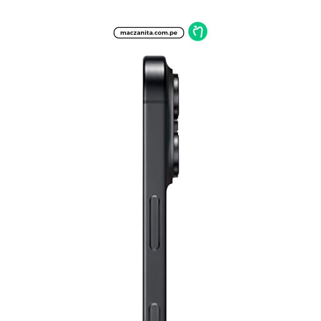 iPhone 15 Pro Max Titanio negro 256 GB Chip Físico