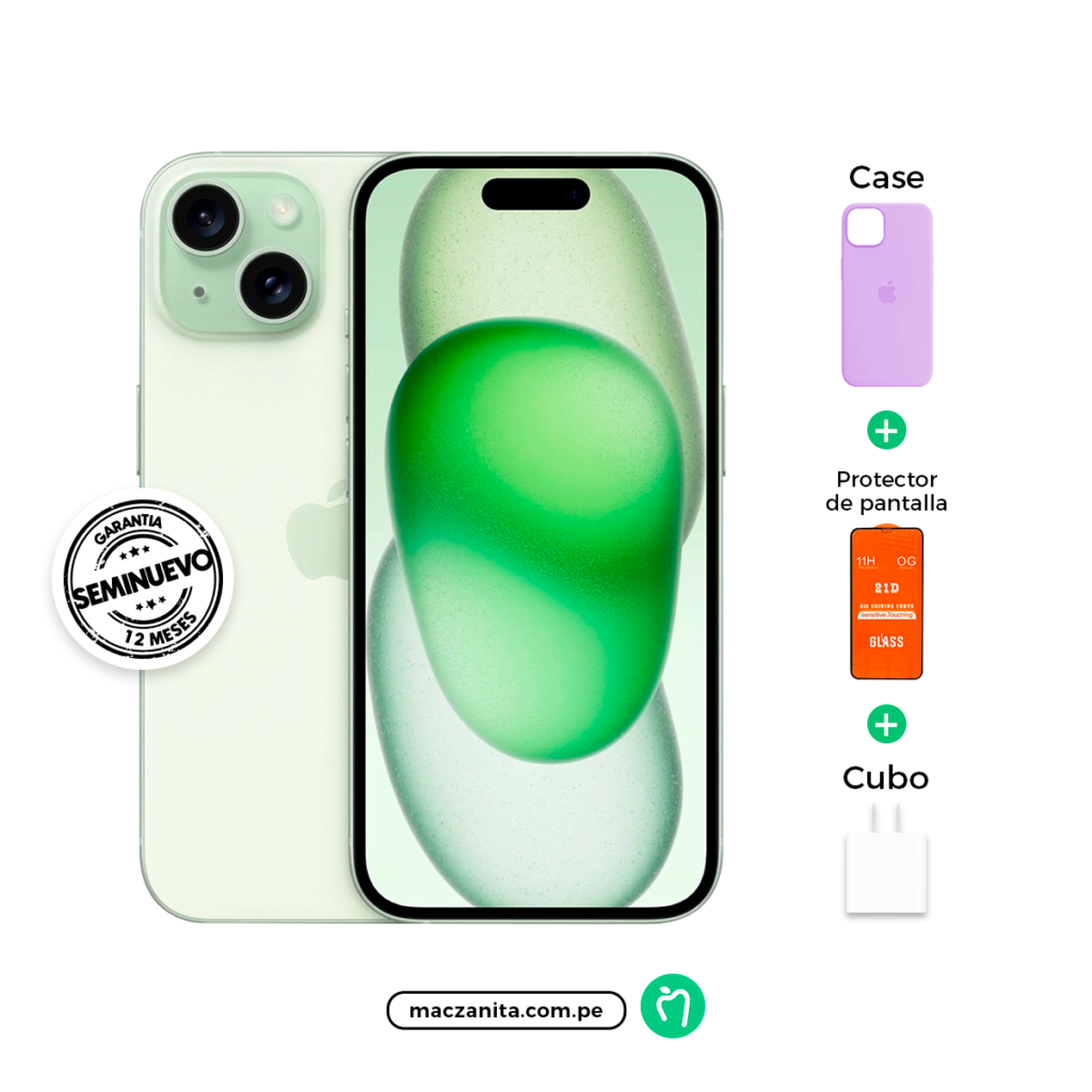 iPhone 15 Verde 128 GB