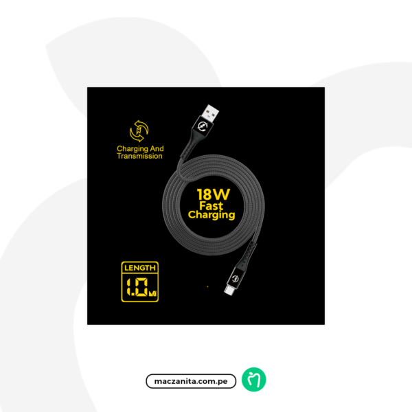 Cable | USB a USB-C 18W