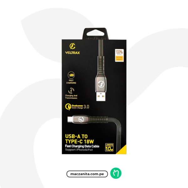 Cable | LED USB a USB-C 18W de Maczanita