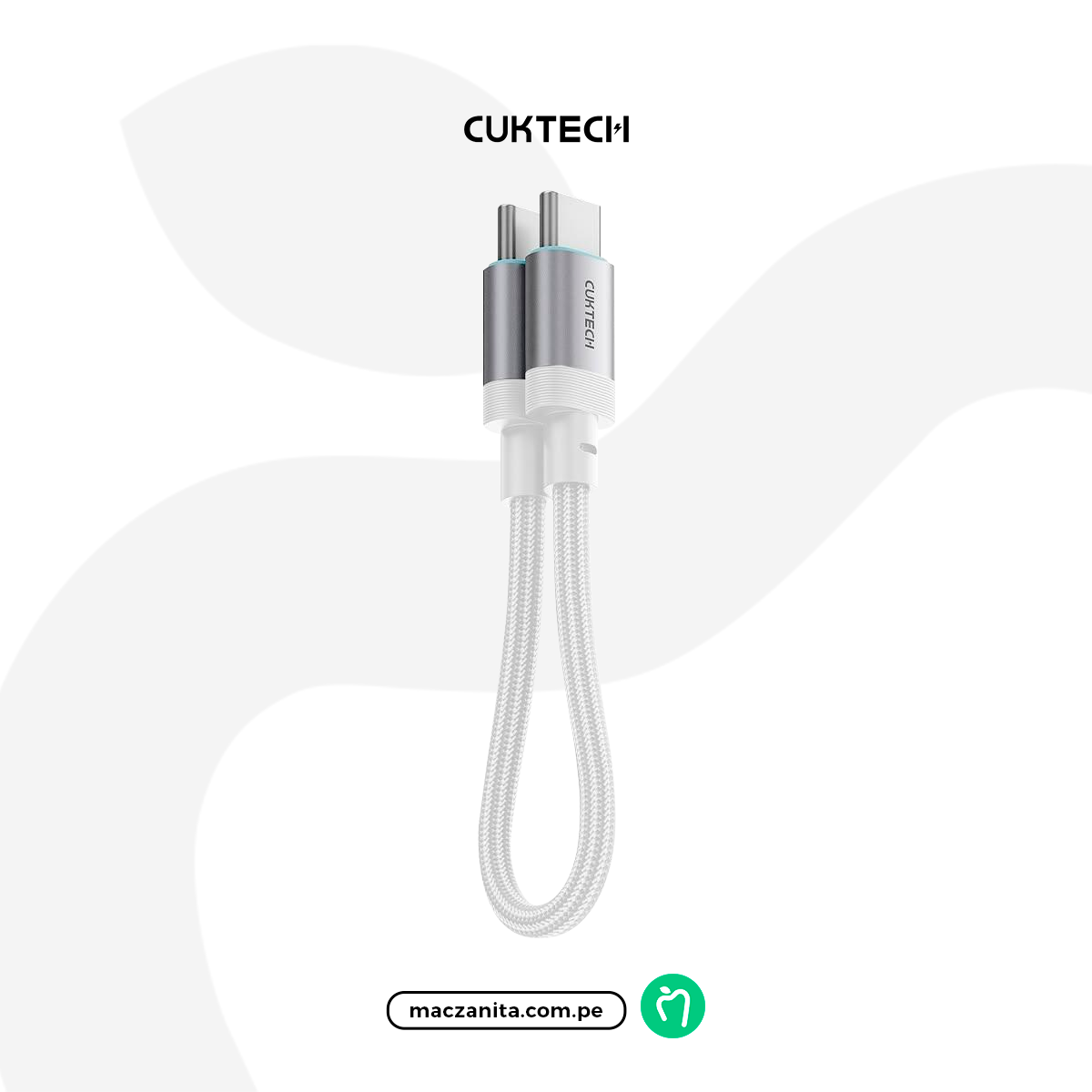 Cable USB-C Cuktech: Potencia 240W y Carga Rápida