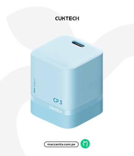 Cargador Cuktech Ac301 Azul