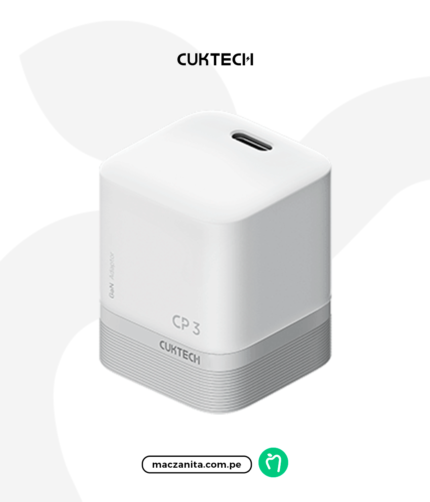 Cargador Cuktech Ac301 Blanco