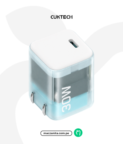 Cargador Cuktech Ac30S Transparente