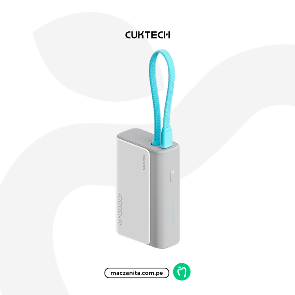 Power Bank 10000mAh Lpb100 Gris Maczanita
