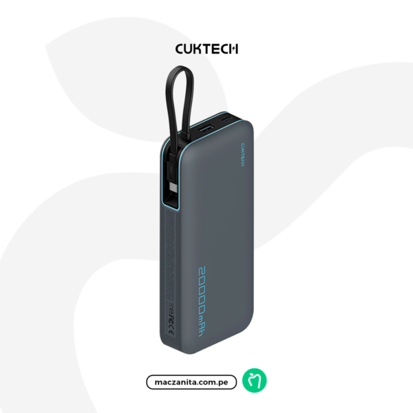 Power Bank 20000mAh Lpb200N Gris Maczanita