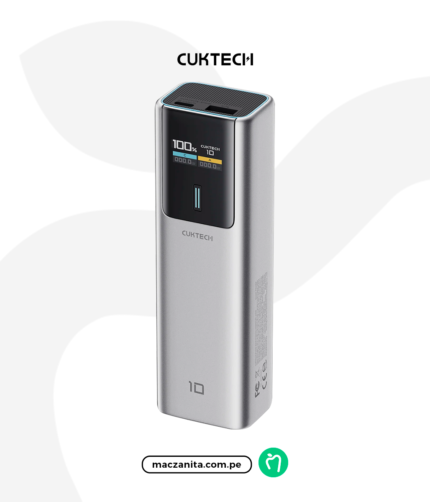 Power Bank 10000mAh Pb100P Gris Maczanita