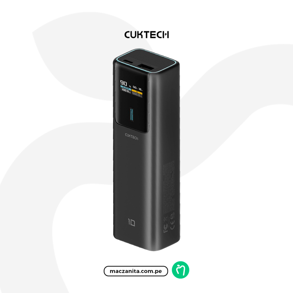 Power Bank 10000mAh Pb100P Negro Maczanita