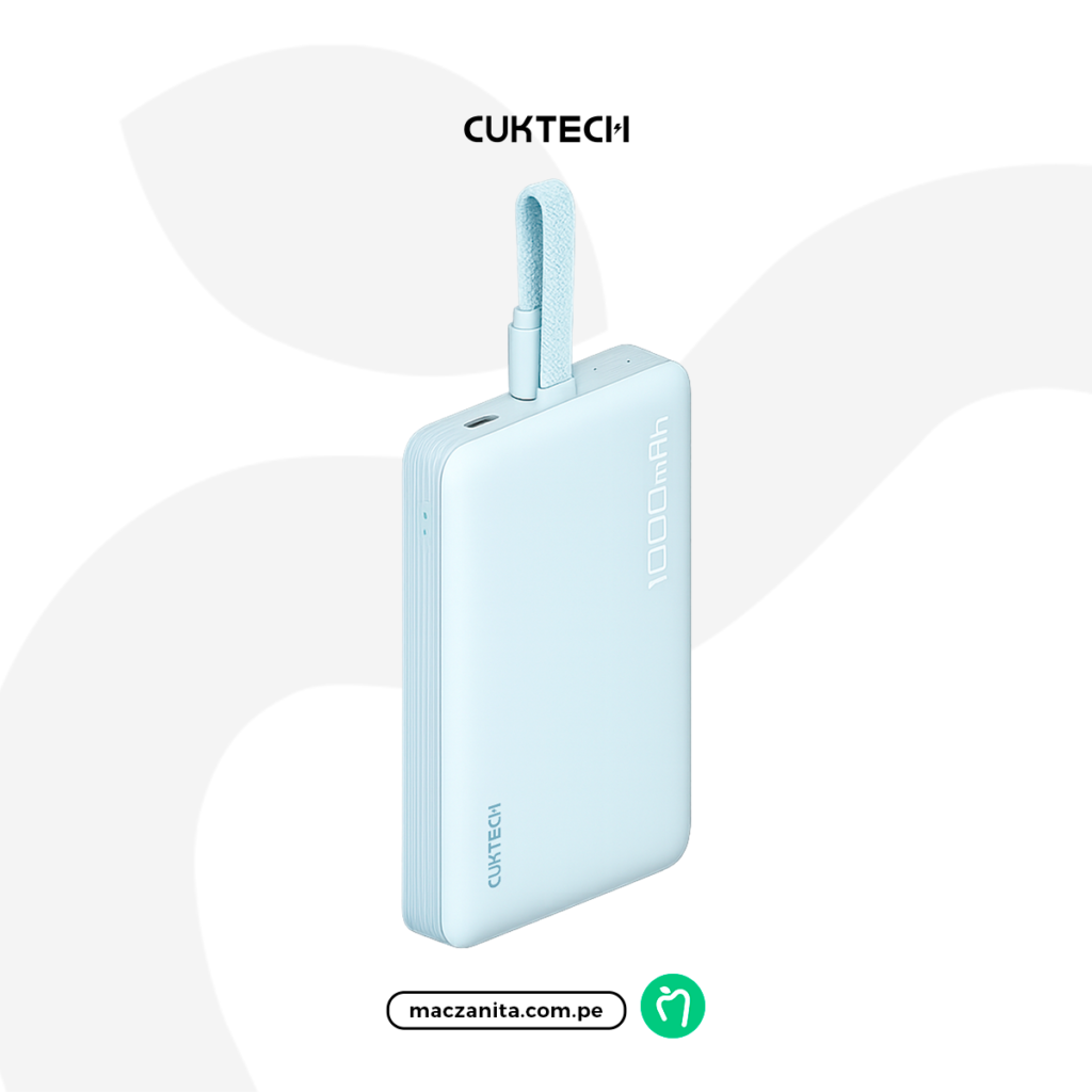 power-bank-WPB100L-azul Power Bank 10000mAh Magnetico Wpb100L Azul